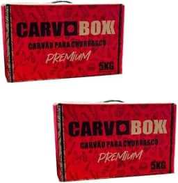 2 Carvão Sem Fumaça Premium Table Grill Carvobox Apartamento