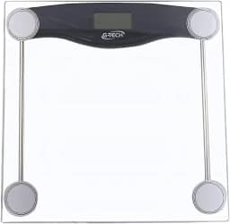 G-Tech Balgl10 Balança Digital em Vidro Temperado, Transparente