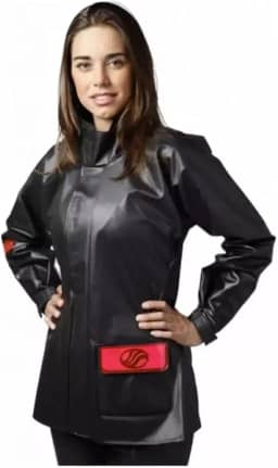 ALBA CAPA DE CHUVA EUROPA FEMININO PRETO, G