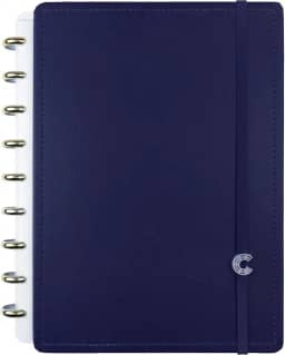 Caderno Inteligente, Médio, Intense Blue, 190x255 mm, 80 Folhas