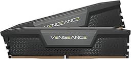 CORSAIR Memória de computador Vengeance DDR5 RAM 64GB (2x32GB) 6000MHz CL38 Intel XMP iCUE compatível - Preto (CMK64GX5M2B6000C38)