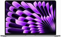 Notebook MacBook Air (2023) Apple com chip M2: tela Liquid Retina de 15,3 polegadas, 16 GB de RAM, 512 GB de Memória Interna - Cinza-espacial
