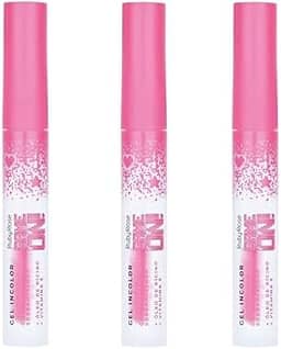 Nova Diva Kit 3 Gel Incolor Cílios E Sobrancelhas Ruby Rose Game On Hb-509 Tb Ruby Rose