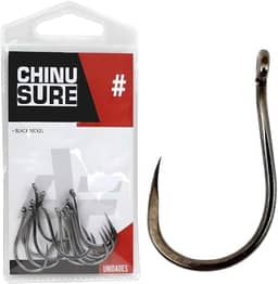 Anzol Chinu Sure Balck Nickel 19pcs - Albatroz N 05