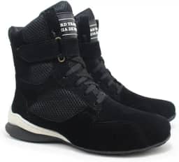 Tênis Feminino Bota de Treino Cano Alto Sneaker Fitness Academia Crossfit Dança