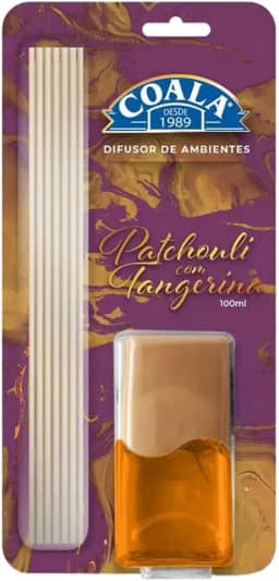 Coala Aromatizador de Ambiente Difusor de Aromas 100ml Patchouli com Tangerina