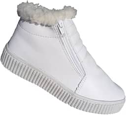 Bota De Neve Feminina Inverno Impermeável Lã Forrada Botinha Confortável Tenis Forrado