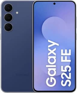 Celular Samsung Galaxy S25 FE 5G, 256GB, 8GB, Câmera Tripla - Azul Marinho