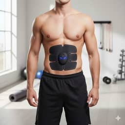 Aparelho Tonificador Abdominal Smart Fitness EMS Musculação e Esporte