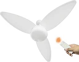 Ventilador Teto Zonda Bivolt Inverter Para 2 Lâmpadas + Controle