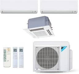Ar-Condicionado Multi Split Inverter Daikin 28.000 BTUs (4x Evap HW 12.000) Quente/Frio 220V