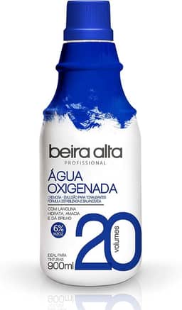 Água Oxigenada Cremosa 900Ml 20 Volumes Unit, Beira Alta