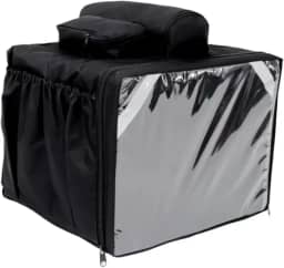 Mochila Bag Motoboy Delivery Com Isopor - 45 Litros Entregas Pizza Lanches