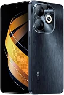 Smartphone INFINIX SMART 8 Pro, 256GB, 4GB RAM, 5000mAh, Câmera Dupla 50MP Ring Flashlight e Selfie 8MP, Tela Magic Ring 6.6' 90Hz, 5000mAh, Preto.