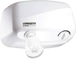Ducha Jet Turbo Multitemperaturas 127V 5500W, Lorenzetti, 7540400, Branco, Pequeno