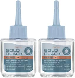 Kit Reparador De Pontas Amend Gold Black 2x30ml