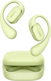 Fone de Ouvido Sem Fio, HUAWEI FreeArc, 140° Design Triangular para Ajuste Seguro, Som Impecável, Resistência à água IP57, Compatível com iOS, Android e Windows, Verde