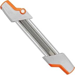 Aynaxcol Afiador de motosserra 2 em 1 para corrente de serra P de 3/20.3 cm, kit de amolador de mini motosserra de arquivo fácil para corrente de serra de 1 cm
