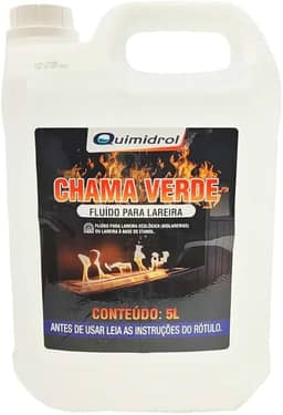 Fluí­do Lí­quido Lareira Ecológica Quimidrol 5L