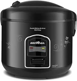 Panela Arroz, PA5 Prime, 400W, Preta, 110v, Britânia