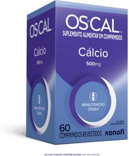 Os-Cal - Cálcio 500mg, 60 comprimidos revestidos