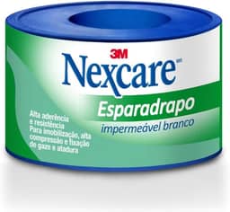 Nexcare®, 3M, Esparadrapo Impermeável Branco - 25 mm x 3 m