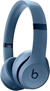 Beats Solo 4 — Auscultadores Wireless Bluetooth On-Ear, Apple e Android compatíveld, 50 horas de autonomia – Azul ardósia