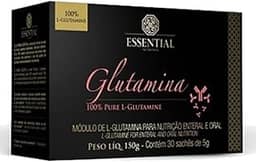Glutamina - 30 Sachês 5G - Essential Nutrition, Essential Nutrition