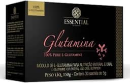 Glutamina - 30 Sachês 5G - Essential Nutrition, Essential Nutrition