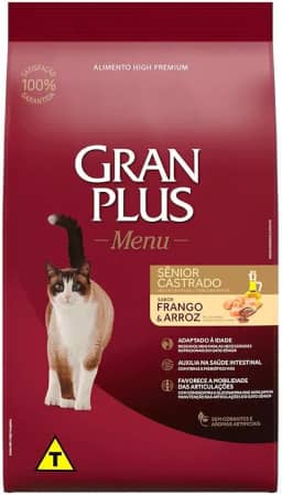 GRANPLUS GATO SENIOR CASTRADO 10,1KG