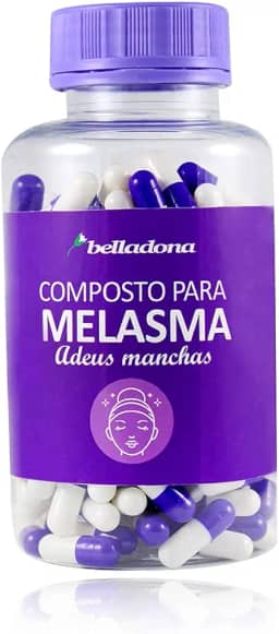 Antioxidante para melasma com fotoprotetor oral - 60 cápsulas