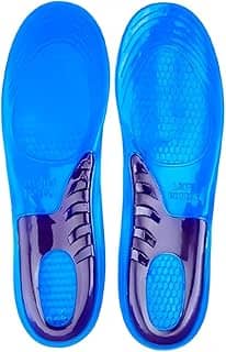 Kit 2 Pares Palmilha Ortopédica de Gel Fascite Plantar – Ultra Conforto, Anti Impacto, Palmilha Silicone para Dor nos Pés e Esportes, Sapatilha e Tênis | InoVibes
