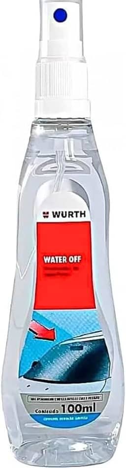 Produto Que Deixa O Vidro Do Carro Hidrorrepelente Water Off Wurth 100 ml