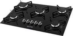 Cooktop a Gás Philco Cook Chef com 5 Bocas Preto