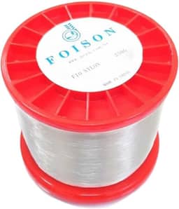Linha De Pesca Monofilamento Nylon 250gr Várias Espessuras