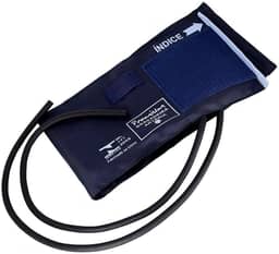 Braçadeira C/Manguito Para Aparelho De Pressão Manual Azul