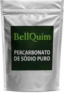 Alvejante Tira Manchas Percarbonato de Sódio Puro para Roupas e Limpeza Doméstica 500g - BellQuim
