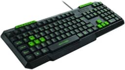 Teclado Gamer Multimídia Slim Verde Multi - TC243
