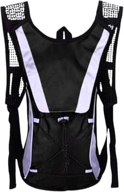 Mochila de Hidratação Esportiva 2 Litros com Refil Bolsa d'Água Impermeável para Corrida Ciclismo Trilha Caminhada Bike Leve Compacta com Tubo de Sucção e Compartimento para Acessórios