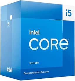 Intel Core i5-13400F 2.5GHz (4.6 Turbo) 10 Core LGA 1700 Processador para Desktop (Raptor Lake)