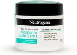 Neutrogena Hidratante Facial Matte 3 em 1 Face Care Intensive, 100g