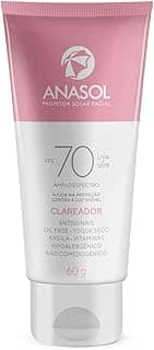 Anasol Protetor Solar Facial Clareador FPS 70 60g