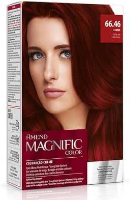 Amend Coloração Em Creme Magnific Color 66.46 Cereja