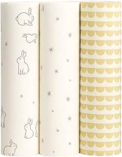 Cueiro Flanelado Dupla Face 80x80cm 100% Algodão Unissex – Macio, Estampado, Confortável p/Bebê Recém-Nascido