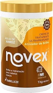 Embelleze Creme De Tratamento Novex Brilho Mágico Água De Arroz 1Kg