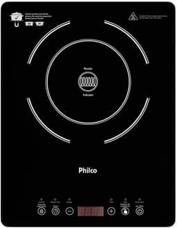 Cooktop de Indução Philco PCT10A Diferentes Níveis de Potência e Temperaturas 127V