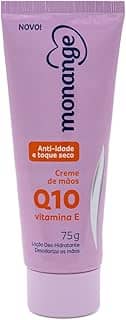 Monange Creme Para Mãos Anti-Idade Q10 E Vitamina E Com Ação Desodorante 75G