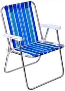 Bel - Cadeira de Praia Alta em Alumínio Estampas Sortidas