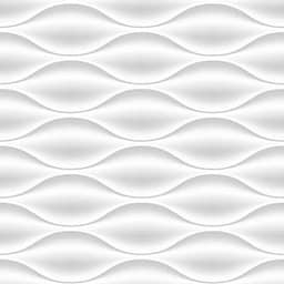 Papel de Parede Adesivo Sala Quarto Ripas Madeira Clara Lisa Autocolante 5m x 45cm(3D Ondas)