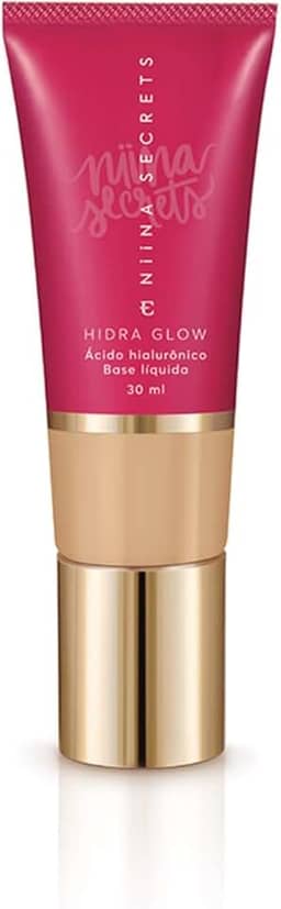 Base Líquida Niina Secrets Hidra Glow Cor 25 30ml - Eudora